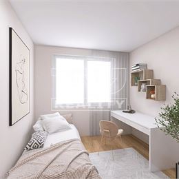 REZERVOVANÉ: Vo výhradnom zastúpení na predaj 3i byt - Bratislava-Vajnory 75 m²