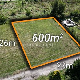 Pozemok s územným rozhodnutím na výstavbu RD v Nitre časť Šúdol s výmerou 600 m2