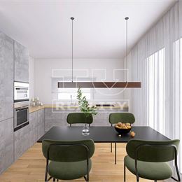 REZERVOVANÉ Na predaj 3 izbový byt 65,5 m2 s vlastnou záhradkou, v novostavbe - Zázrivá
