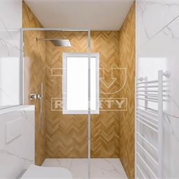 REZERVOVANÉ Na predaj 3 izbový byt 65,5 m2 s vlastnou záhradkou, v novostavbe - Zázrivá