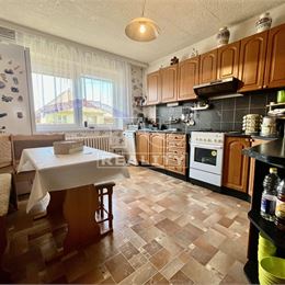 Veľký 6-izbový rodinný dom s krbom a garážou v pokojnej obci Veľké Ripňany, 192 m2