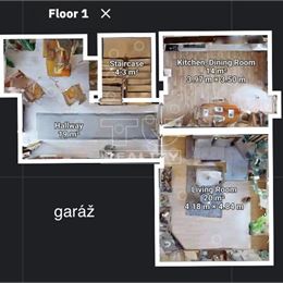 Rodinný dom , pozemok 360m2, Dolný Kubín