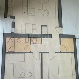 3-izbový byt - SKVELÁ investičná príležitosť v výbornej lokalite Bratislava-Ružinov 75m2