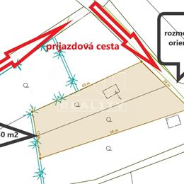 VÝHRADNE! Pozemok s chatkou, Prešov, časť Kalvária, 950 m2