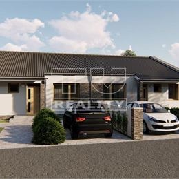 VÝHRADNE! Rodinný dom, novostavba 79,5 m2, pozemok 390 m2, Podhorany pri Prešove