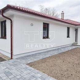 EXKLUZÍVNE - Novostavba - skolaudovaný 4.izb.rod.dom-bungalov,obec Závod,pozemok 520m2