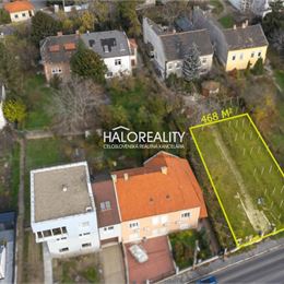 Predaj, pozemok pre rodinný dom 468 m² Bratislava Nové Mesto, Vinohrady - EXKLUZÍVNE HALO REALITY