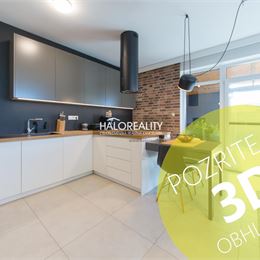Predaj, trojizbový byt Slovenský Grob, Malý Raj, so záhradkou - NOVOSTAVBA - EXKLUZÍVNE HALO REALITY