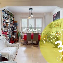 Predaj, štvorizbový byt Bratislava Nové Mesto, Račianska - EXKLUZÍVNE HALO REALITY