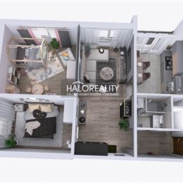 Predaj, trojizbový byt Bratislava Petržalka, Znievska - EXKLUZÍVNE HALO REALITY