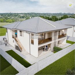 Predaj, trojizbový byt Lužianky, na I. poschodí, vlastná záhrada, 2 parkovacie státia - VO VÝSTAVBE -