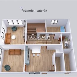 Predaj, rodinný dom Diviaky nad Nitricou - EXKLUZÍVNE HALO REALITY