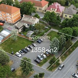 Predaj, pozemok 1358 m² Rimavská Sobota, Francisciho - EXKLUZÍVNE HALO REALITY