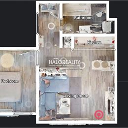 Predaj, dvojizbový byt Hviezdoslavov - EXKLUZÍVNE HALO REALITY