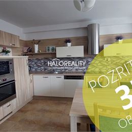 REZERVOVANÉ - Predaj, trojizbový byt Moldava nad Bodvou - ZNÍŽENÁ CENA - EXKLUZÍVNE HALO REALITY