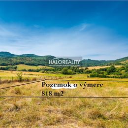 Predaj, pozemok pre rodinný dom 818 m² Banská Štiavnica - EXKLUZÍVNE HALO REALITY