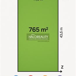 Predaj, pozemok pre rodinný dom 765 m² Rakovice