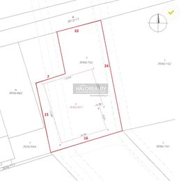 Predaj, pozemok pre rodinný dom 318 m² Nitra, s projektom RD a právoplatným stavebným povolením - EXKLUZÍVNE