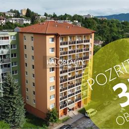 Predaj, trojizbový byt Rožňava, J. A. Komenského - EXKLUZÍVNE HALO REALITY