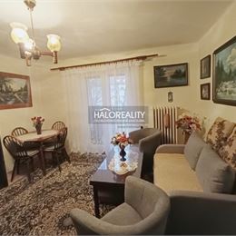 Predaj, dvojizbový byt Žiar nad Hronom, s balkónom Š. Moysesa - EXKLUZÍVNE HALO REALITY