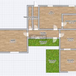 Predaj, rodinný dom Slovenské Ďarmoty, s pozemkom 4850m² - ZNÍŽENÁ CENA - EXKLUZÍVNE HALO REALITY