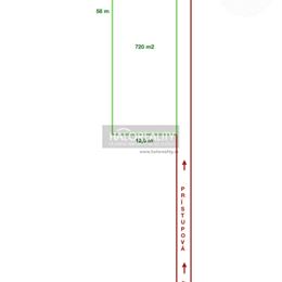 Predaj, pozemok pre rodinný dom 720 m² Kráľovce, 10 km od Košíc