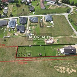 Predaj, pozemok pre rodinný dom 1600 m² Vojňany - EXKLUZÍVNE HALO REALITY