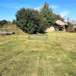 Predaj, pozemok pre rodinný dom 1498 m² Hruboňovo