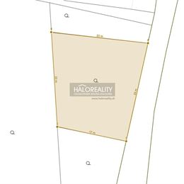 Predaj, pozemok pre rodinný dom 445 m² Hrádok, + základová doska a platné stavebné povolenie + VIDEOOBHLIADKA