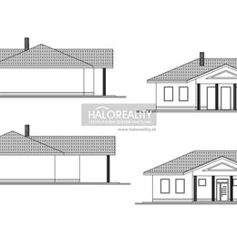 Predaj, pozemok pre rodinný dom 445 m² Hrádok, + základová doska a platné stavebné povolenie + VIDEOOBHLIADKA