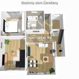 REZERVOVANÉ - Predaj, rodinný dom Čereňany - ZNÍŽENÁ CENA - EXKLUZÍVNE HALO REALITY