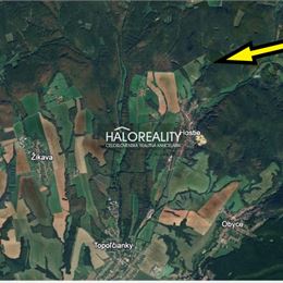 Predaj, záhradný pozemok 3981 m² Hostie - EXKLUZÍVNE HALO REALITY