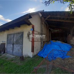 Predaj, pozemok 846 m² Širákov, v intraviláne s hospodárskou budovou - ZNÍŽENÁ CENA - EXKLUZÍVNE HALO REALITY