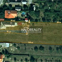 Predaj, pozemok pre rodinný dom 4629 m² Ruskov, RUSKOV - EXKLUZÍVNE HALO REALITY