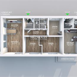 Predaj, rodinný dom Poprad, Matejovce, rozostavaný rod. dom s tromi bytmi a parkovacím miestom - VO VÝSTAVBE