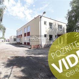 Predaj, polyfunkcia/obchodné priestory Nové Zámky, viacúčelová prevádzková budova - EXKLUZÍVNE HALO REALITY +