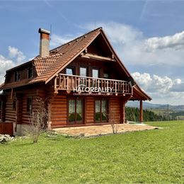 REZERVOVANÉ - Predaj, rodinný dom Hriňová, Snohy, ZRUB - ZNÍŽENÁ CENA - EXKLUZÍVNE HALO REALITY