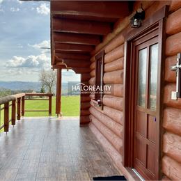 REZERVOVANÉ - Predaj, rodinný dom Hriňová, Snohy, ZRUB - ZNÍŽENÁ CENA - EXKLUZÍVNE HALO REALITY