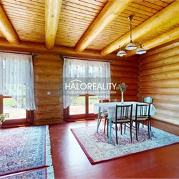 REZERVOVANÉ - Predaj, rodinný dom Hriňová, Snohy, ZRUB - ZNÍŽENÁ CENA - EXKLUZÍVNE HALO REALITY