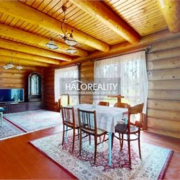 REZERVOVANÉ - Predaj, rodinný dom Hriňová, Snohy, ZRUB - ZNÍŽENÁ CENA - EXKLUZÍVNE HALO REALITY