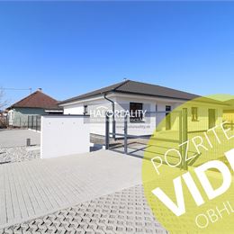 Predaj, rodinný dom Komoča - štvorizbový bungalov s garážou a terasou, NOVOSTAVBA - EXKLUZÍVNE HALO REALITY +