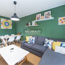Predaj, trojizbový byt so záhradkou a parkovacím státim Zálesie, Muškátová - EXKLUZÍVNE HALO REALITY