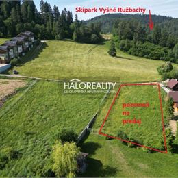 Predaj, rekreačný pozemok Vyšné Ružbachy - EXKLUZÍVNE HALO REALITY