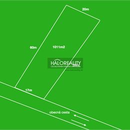 Predaj, pozemok pre rodinný dom 1011 m² Vranov nad Topľou
