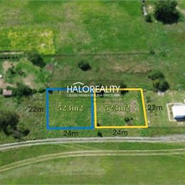 Predaj, pozemok pre rodinný dom 523 m² Borský Svätý Jur - EXKLUZÍVNE HALO REALITY