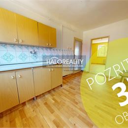Predaj, dvojizbový byt Rimavská Sobota, Gorkého - ZNÍŽENÁ CENA - EXKLUZÍVNE HALO REALITY