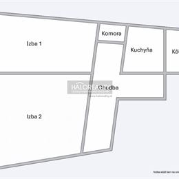 Predaj, pozemok pre rodinný dom 1266 m² Kamenín so starším rodinným domom - EXKLUZÍVNE HALO REALITY