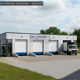 Predaj, pozemok 965 m² Levice, vhodný pre výstavbu parkoviska, garáže, priemyselnú výrobu, servis