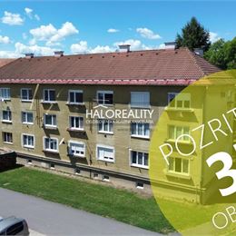 Predaj, dvojizbový byt Poltár, Slobody - ZNÍŽENÁ CENA - EXKLUZÍVNE HALO REALITY