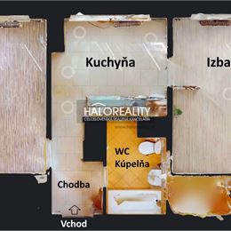 Predaj, dvojizbový byt Tisovec, Francisciho - EXKLUZÍVNE HALO REALITY